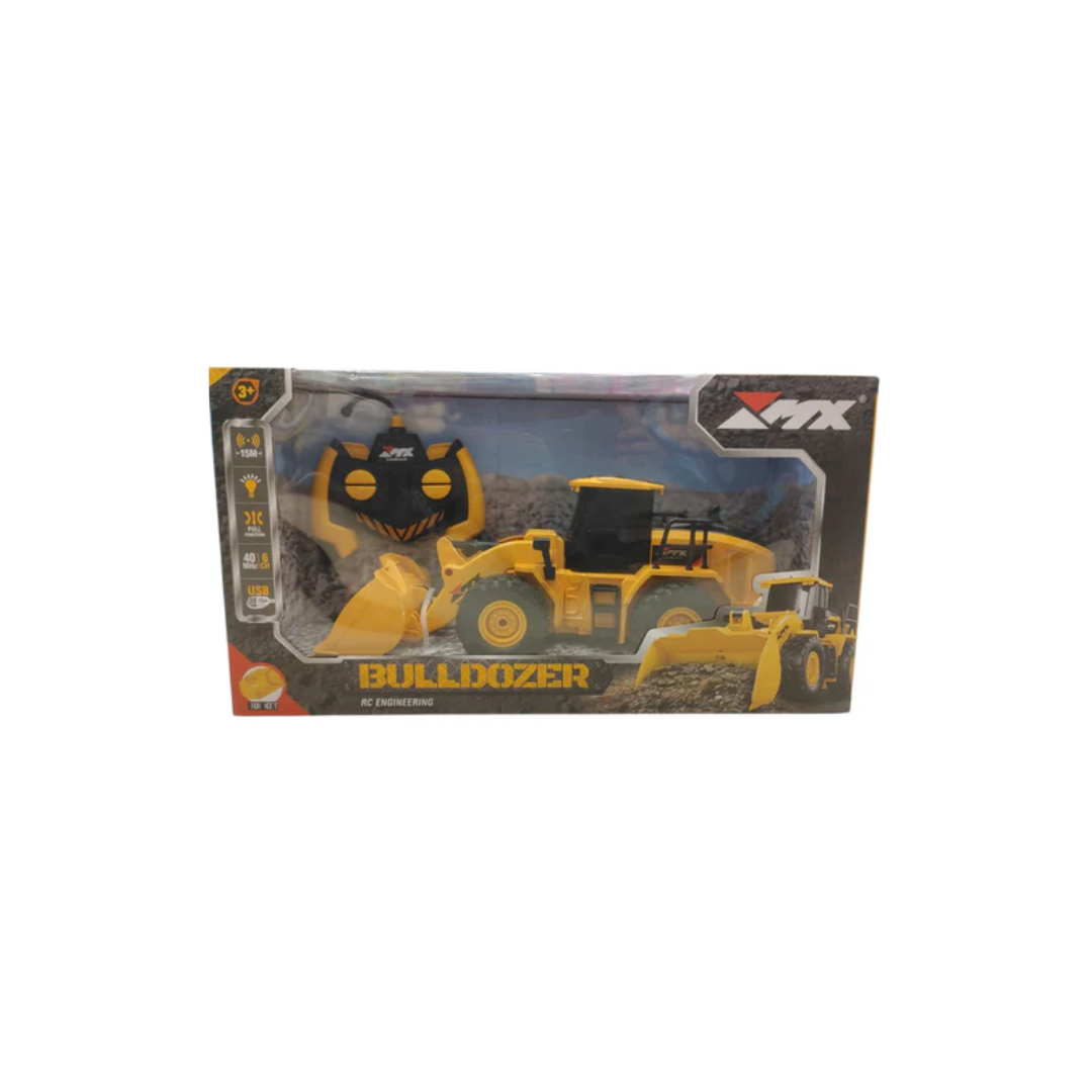 Rainbow Toys Remote Control Engineering Bulldozar
