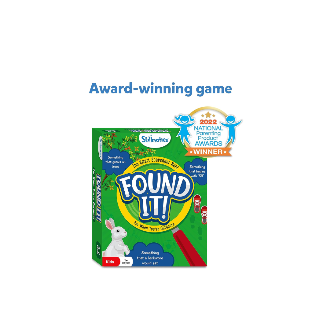 Skillmatics Card Game - Found It Outdoor