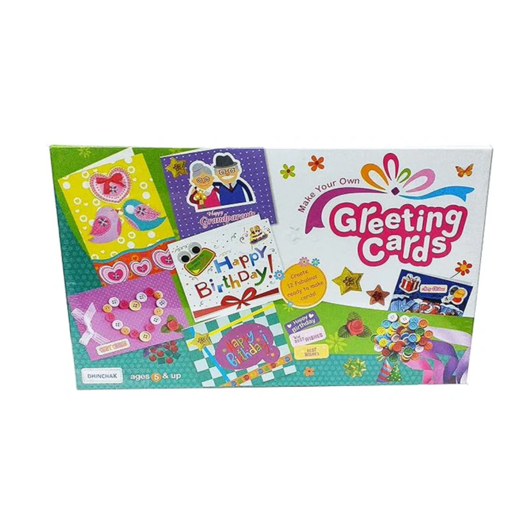 Ekta Greeting cards making kit game for kids Multi color