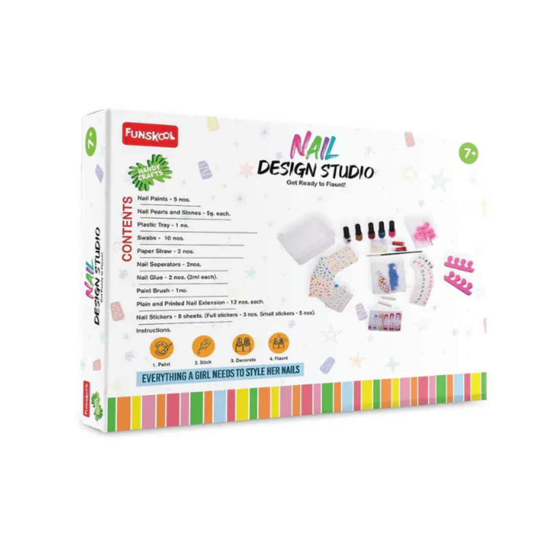 Funskool Handycrafts Nail Art Design Studio Kit
