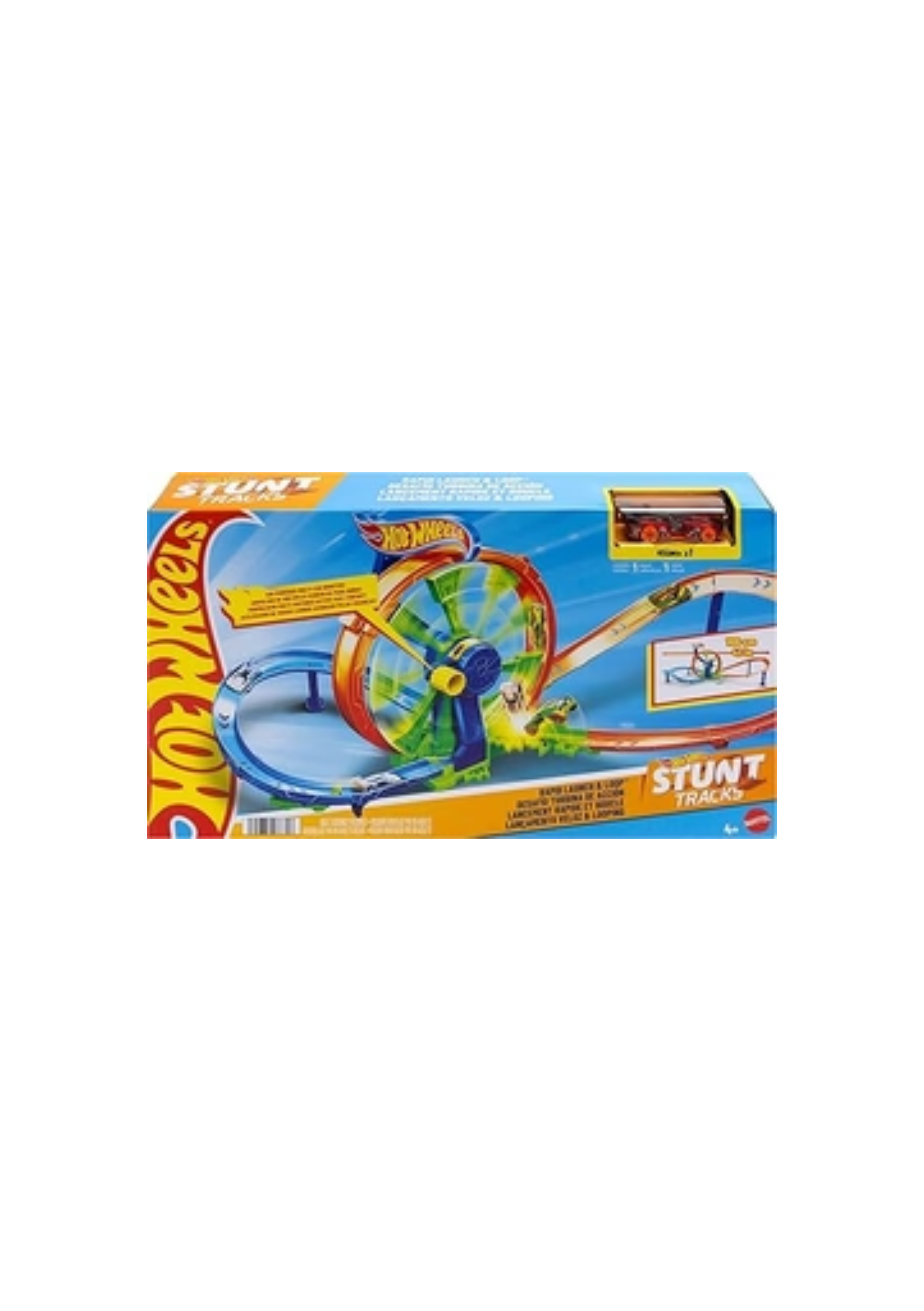 Mattel Hot Wheels Speed and Looping Track and Circuit Set