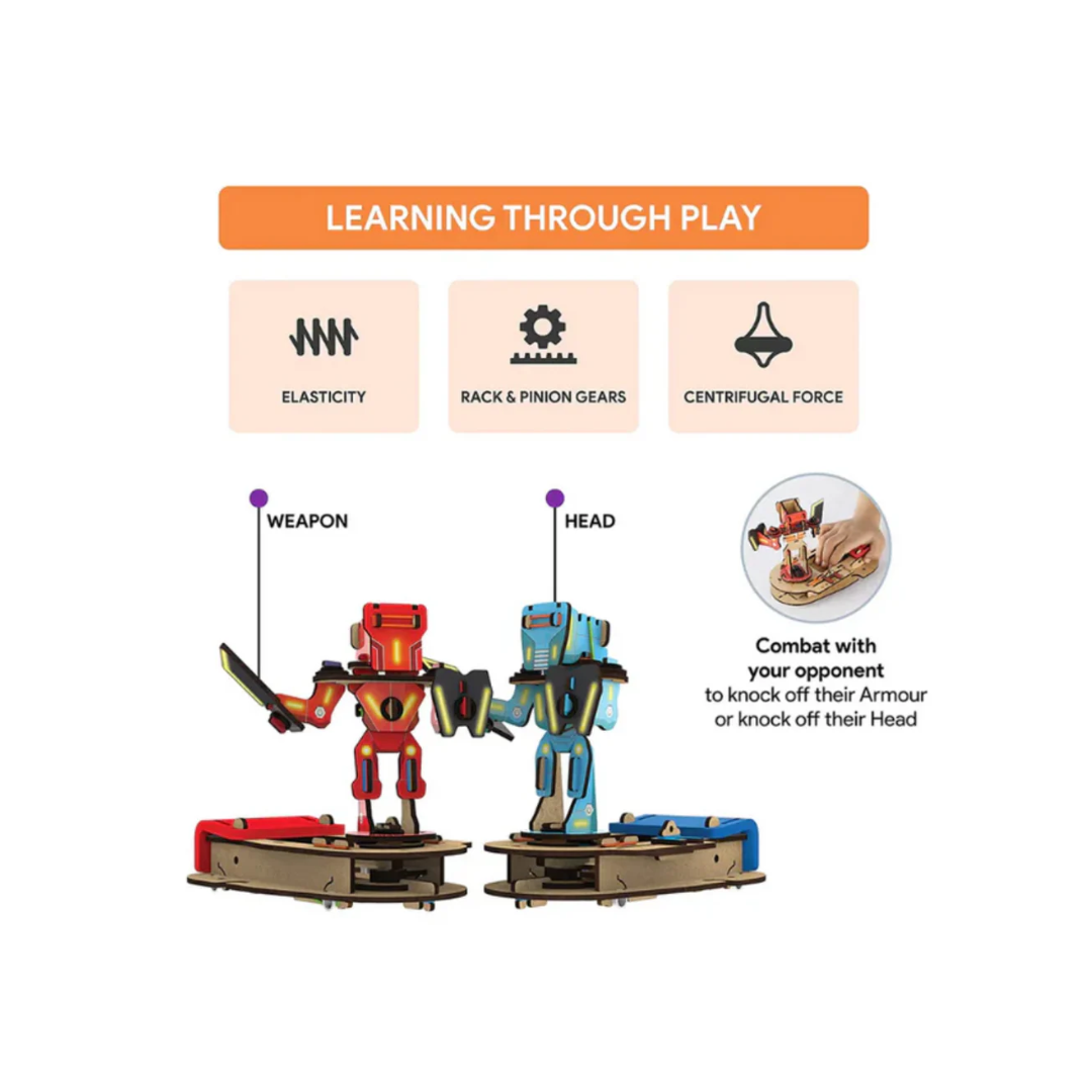 Smartivity Steam Warriors: Clash Of Cyborgs