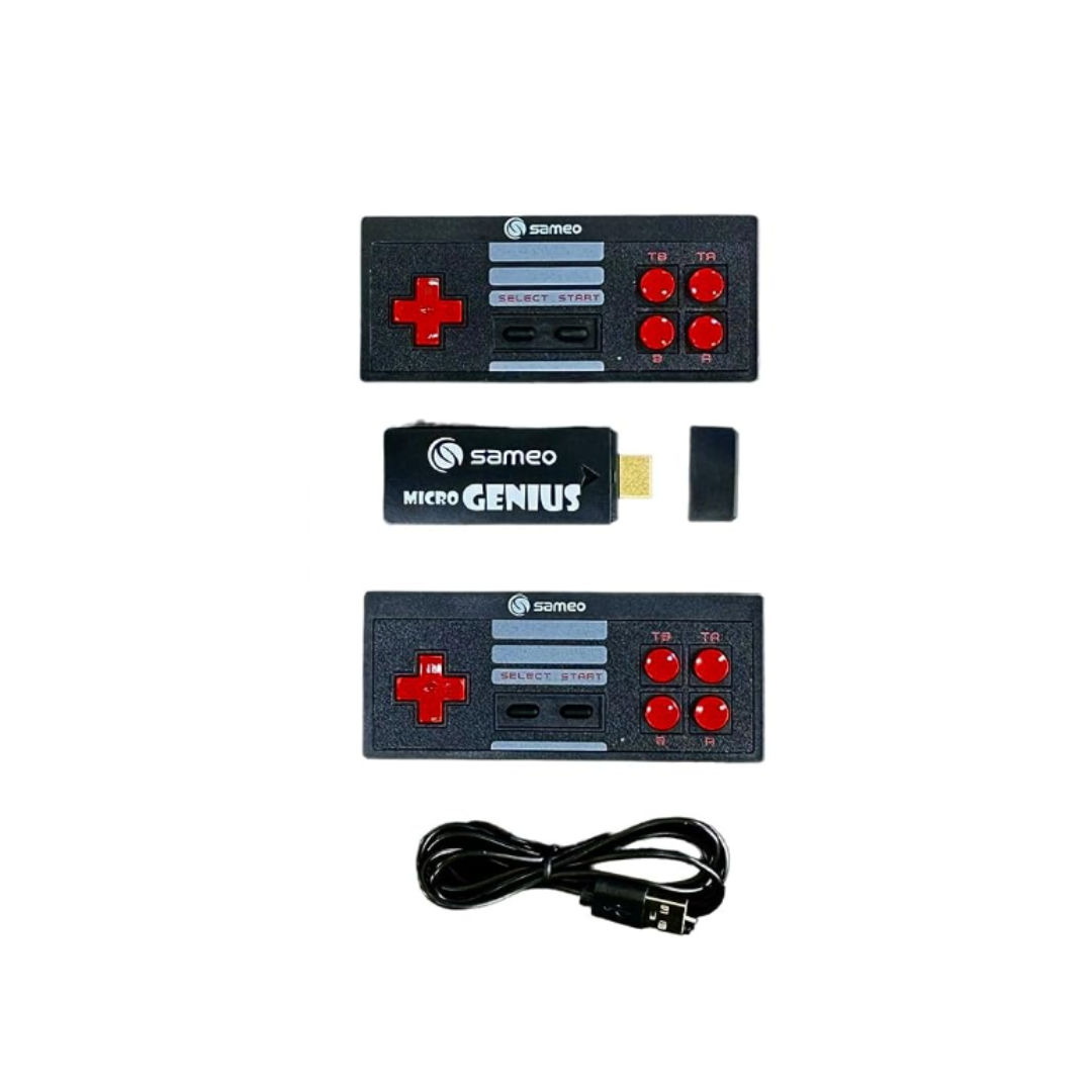 Sameo Micro Genius 8 Bit HDMI Gaming Console  Classic HD Games