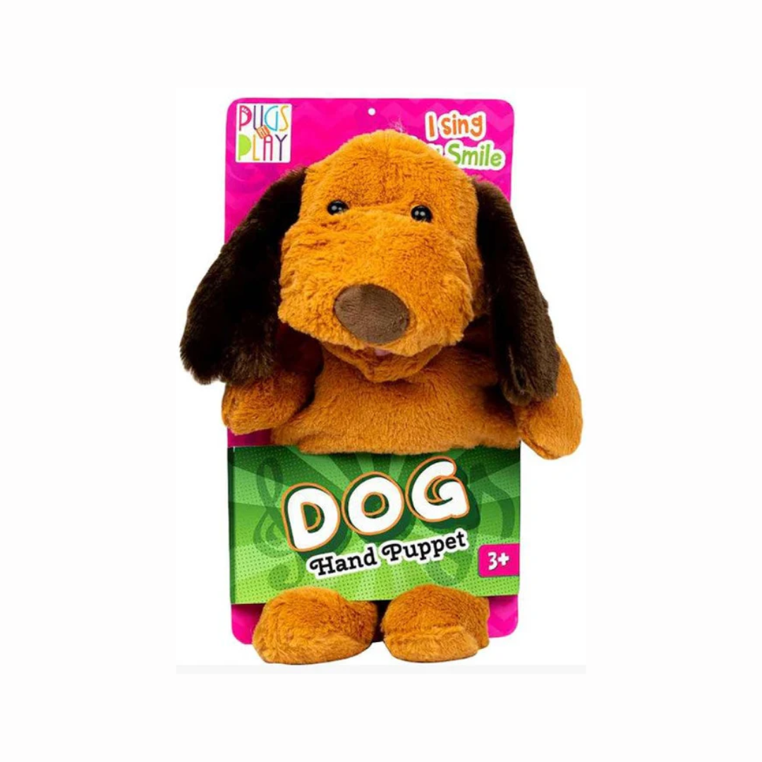Pugs at Play: Sing Smile Dog Hand Puppet
