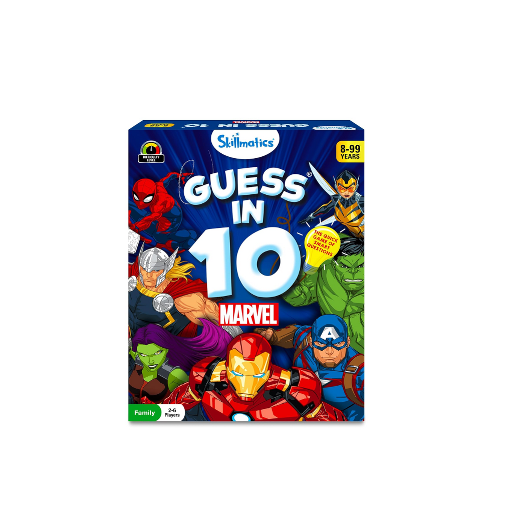 Skillmatics Card Game Guess in 10 Marvel.