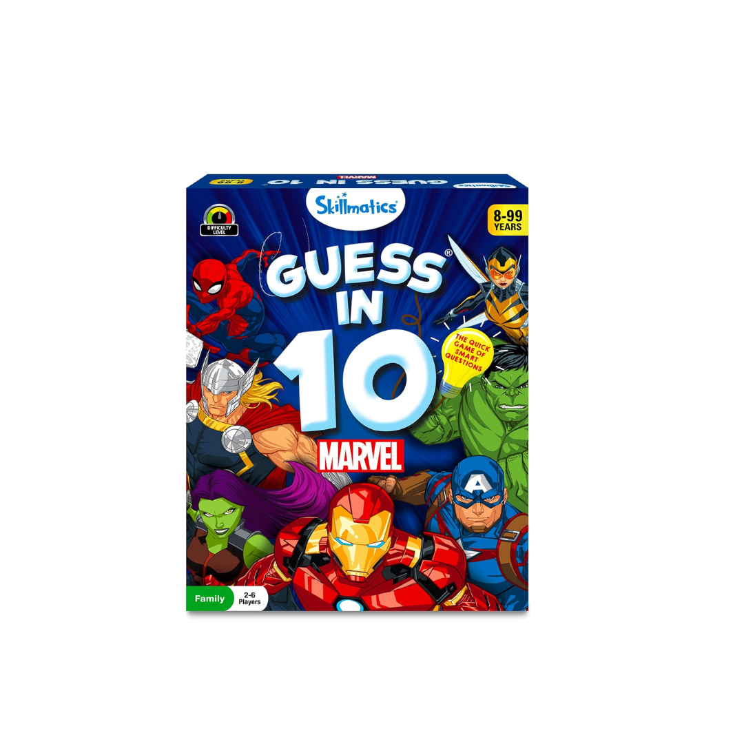 Skillmatics Card Game Guess in 10 Marvel.