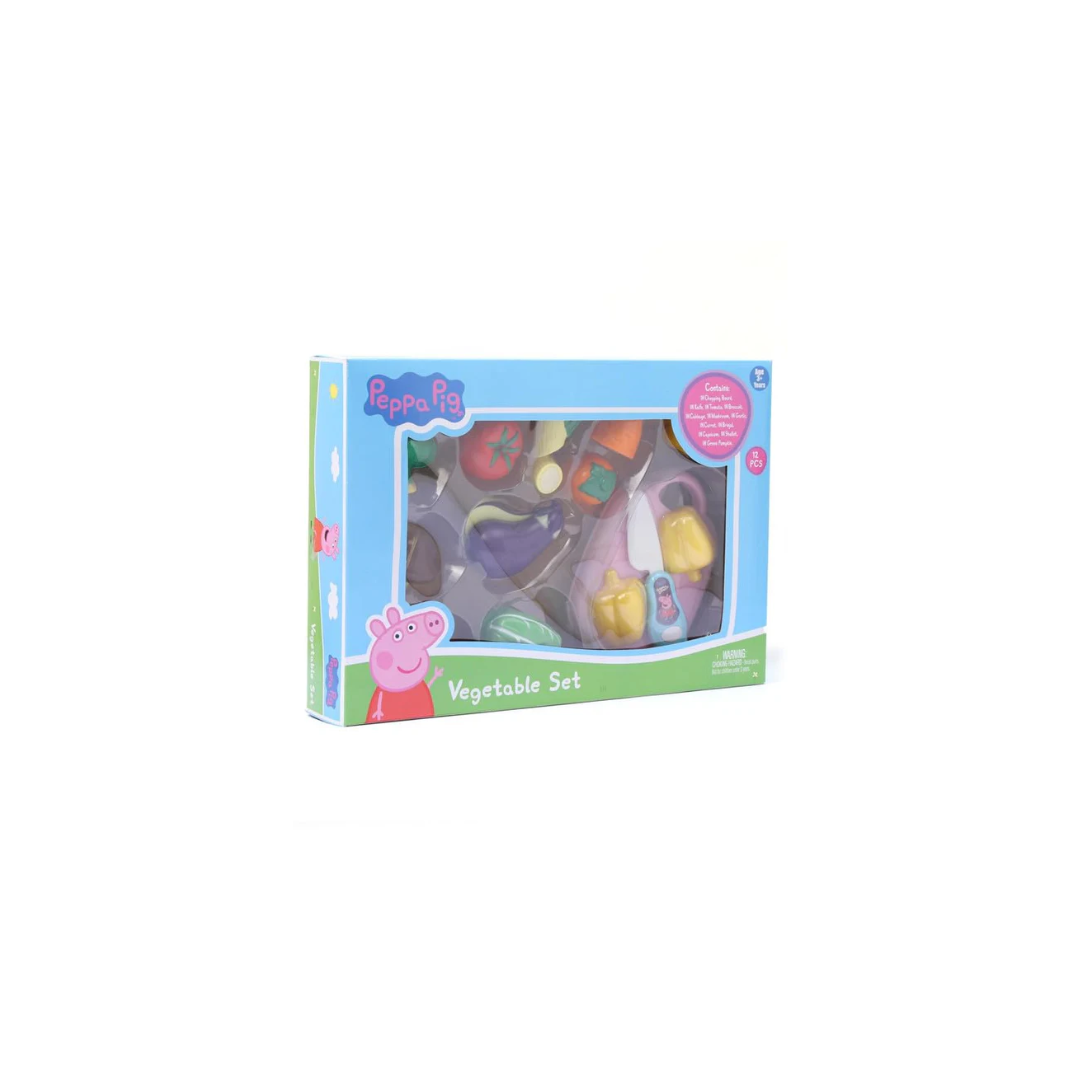 STRIDERS Peppa Realistic Sliceable Vegetable Set 12 Pieces