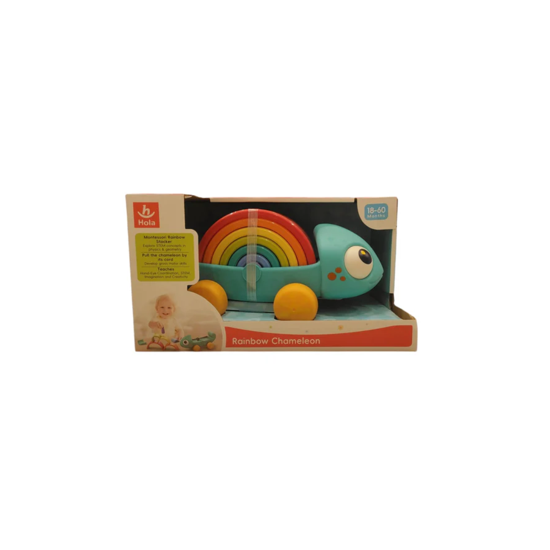 Hola Musical Rainbow Chameleon Toy