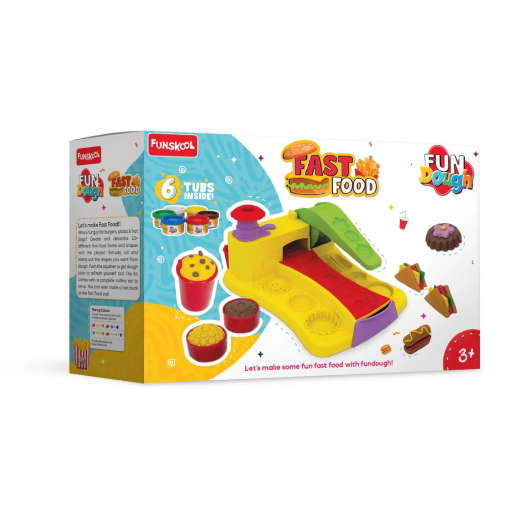 Funskool Fundough Playset Fast Food