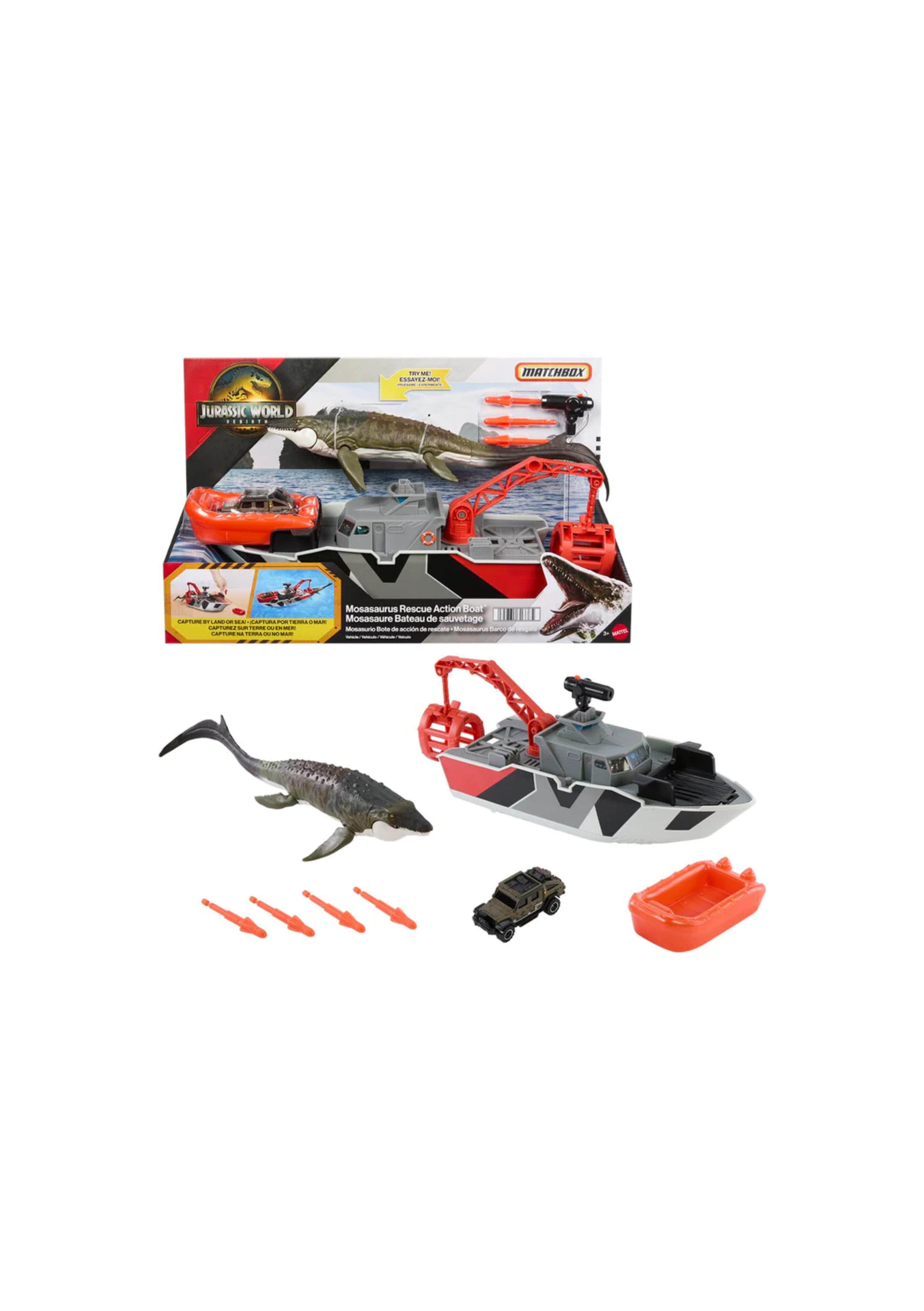 Matchbox JGG61 Jurassic World Jurassic World Playset