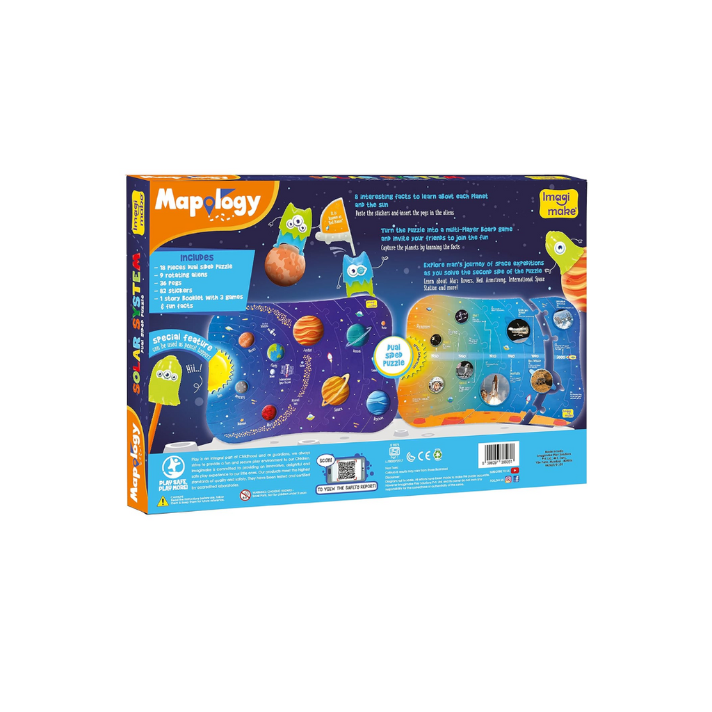 Imagimake Mapology Solar System Puzzle