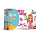Funskool Molly Dolly, Shaping and Sculpting, 3years +, Multi-Colour