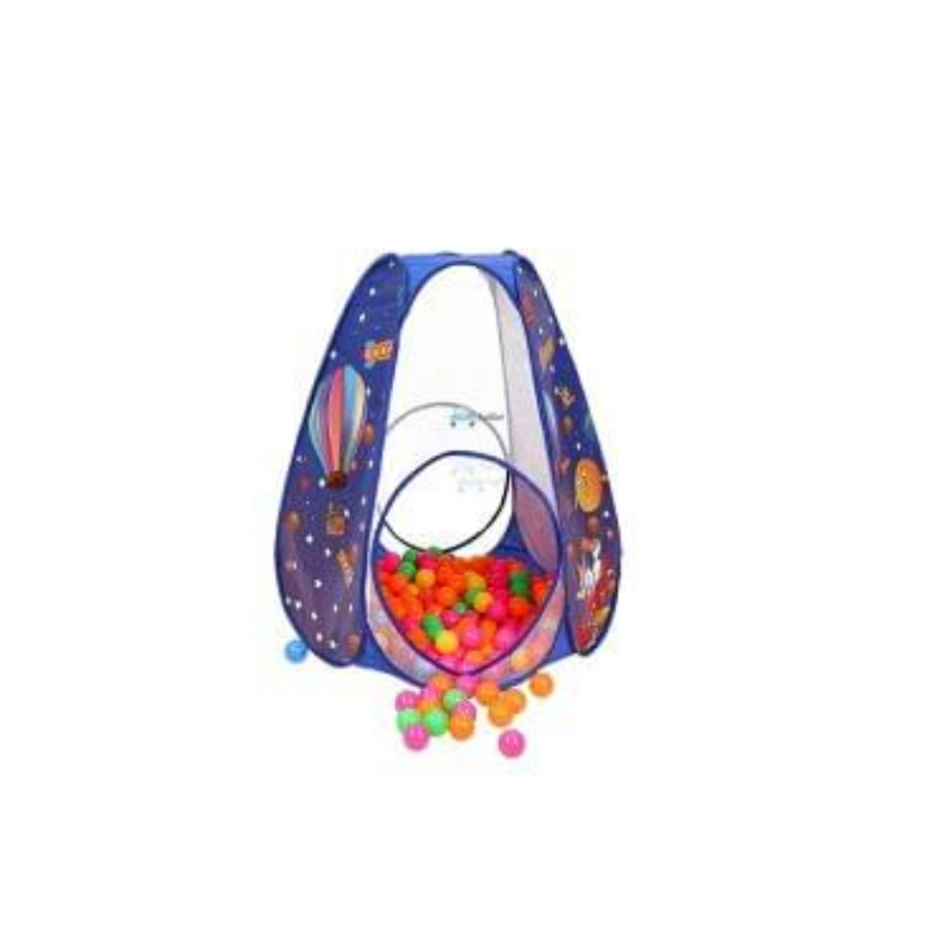 Balak Space Ball Pool with 20 Colorful Balls - Foldable Kids  Pop up Play Tent House