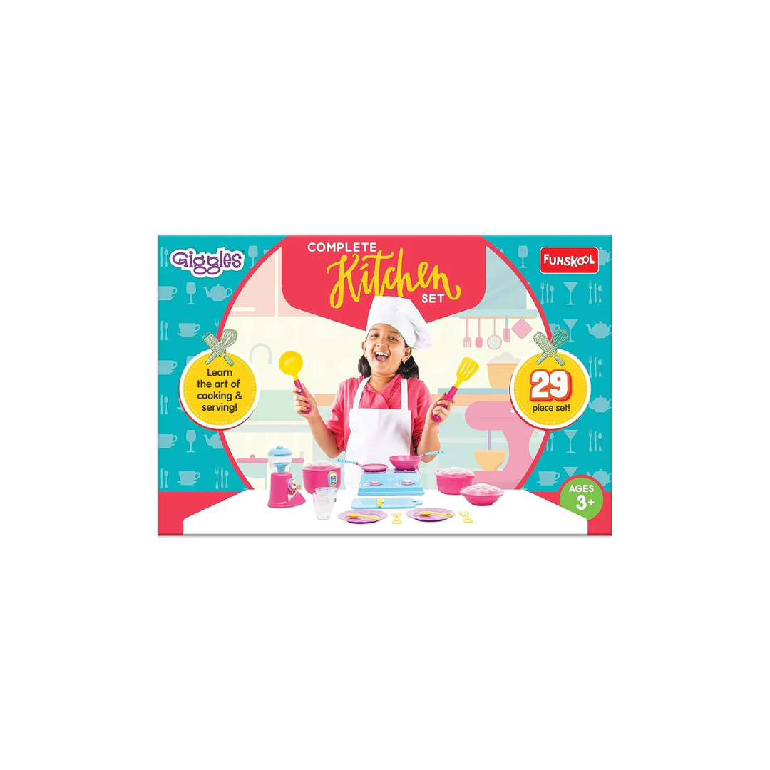 Funskool Giggles Complete Kitchen Set 29 Piece