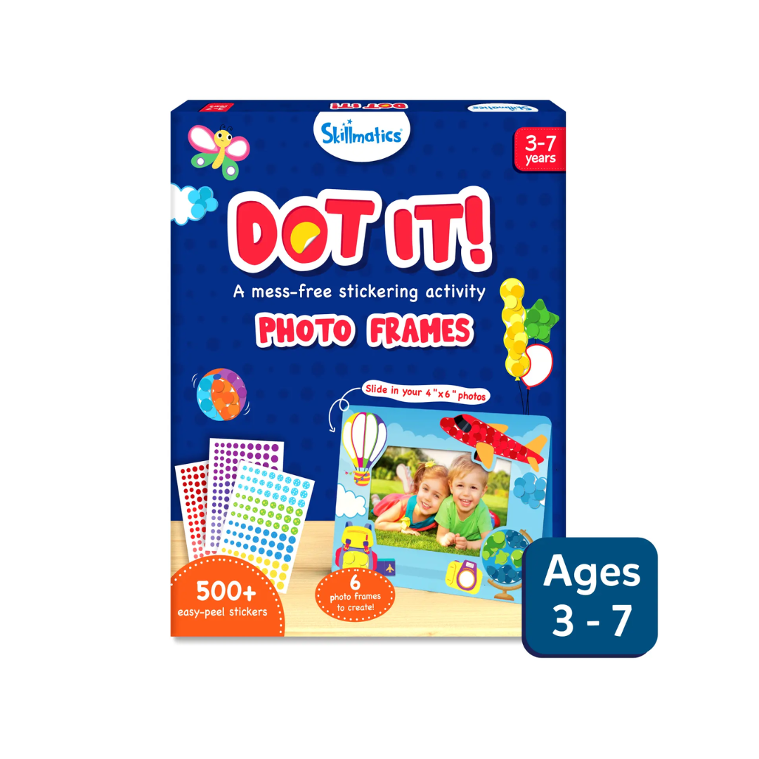 Skillmatics Dot it!  Photo Frames No Mess Sticker Art (ages 3-7)