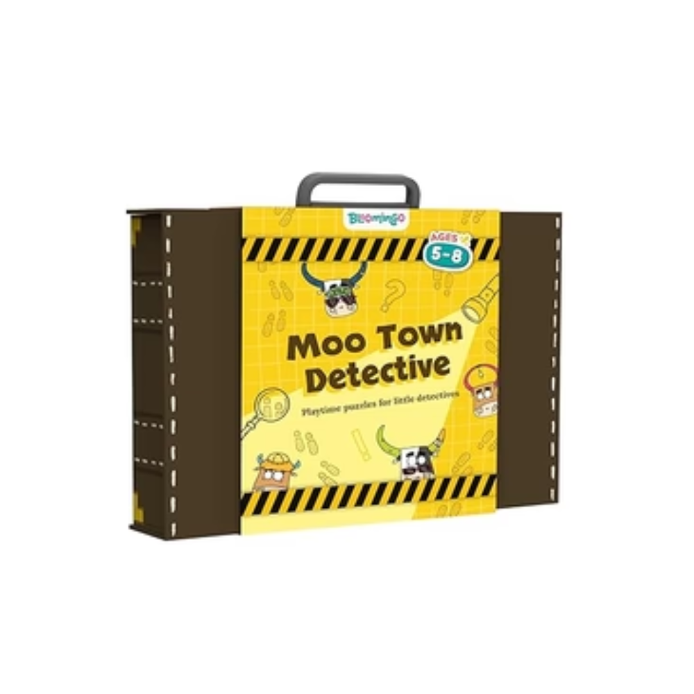 Bloomingo Detective kit - Spy activity kit Detective puzzle game set for kids