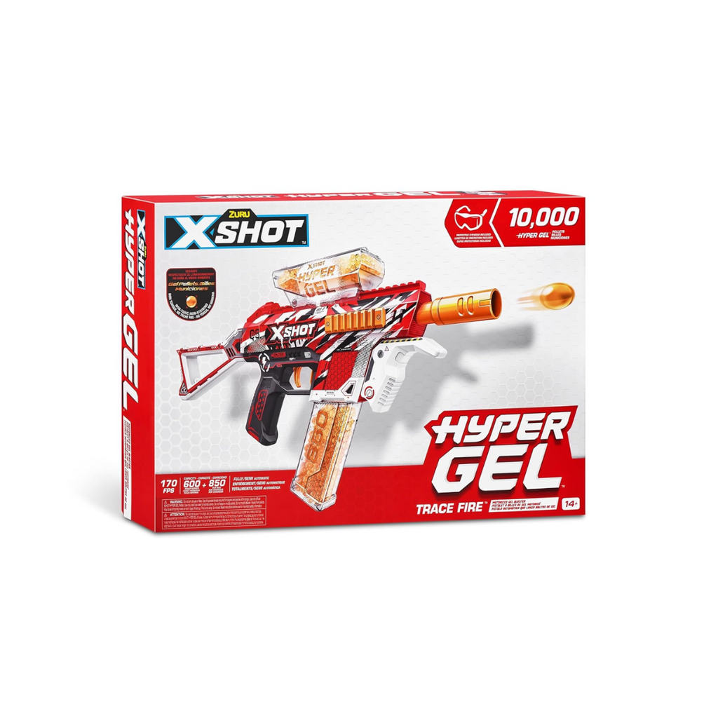 XShot Hyper Gel Trace Fire Blaster, Semi and Fully Automatic Gel Blaster