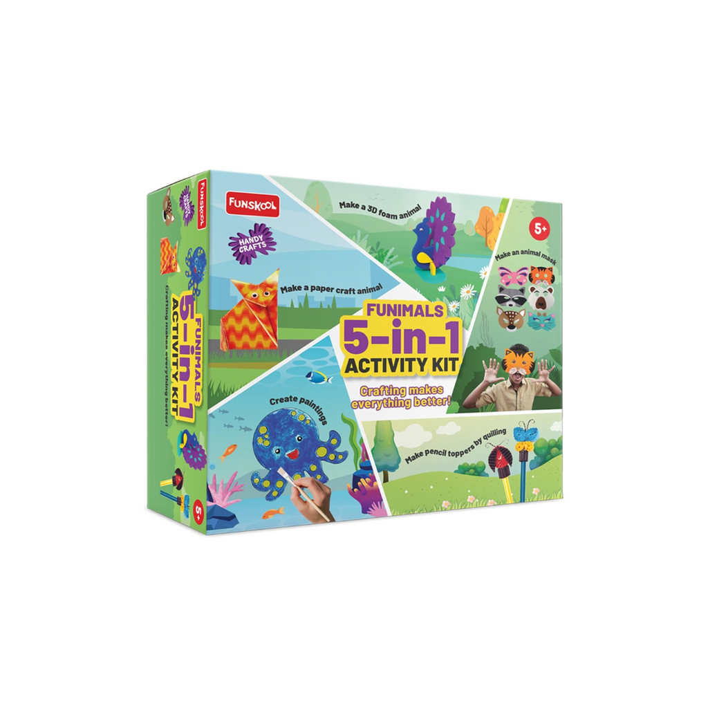 Funskool Funimals Handy Craft 5 In 1 Activity Kit