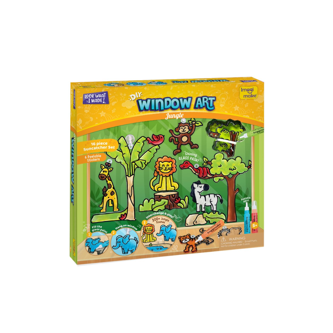 Imagimake Window Art Jungle