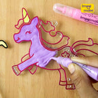 Imagimake Window Art Princess & Unicorn