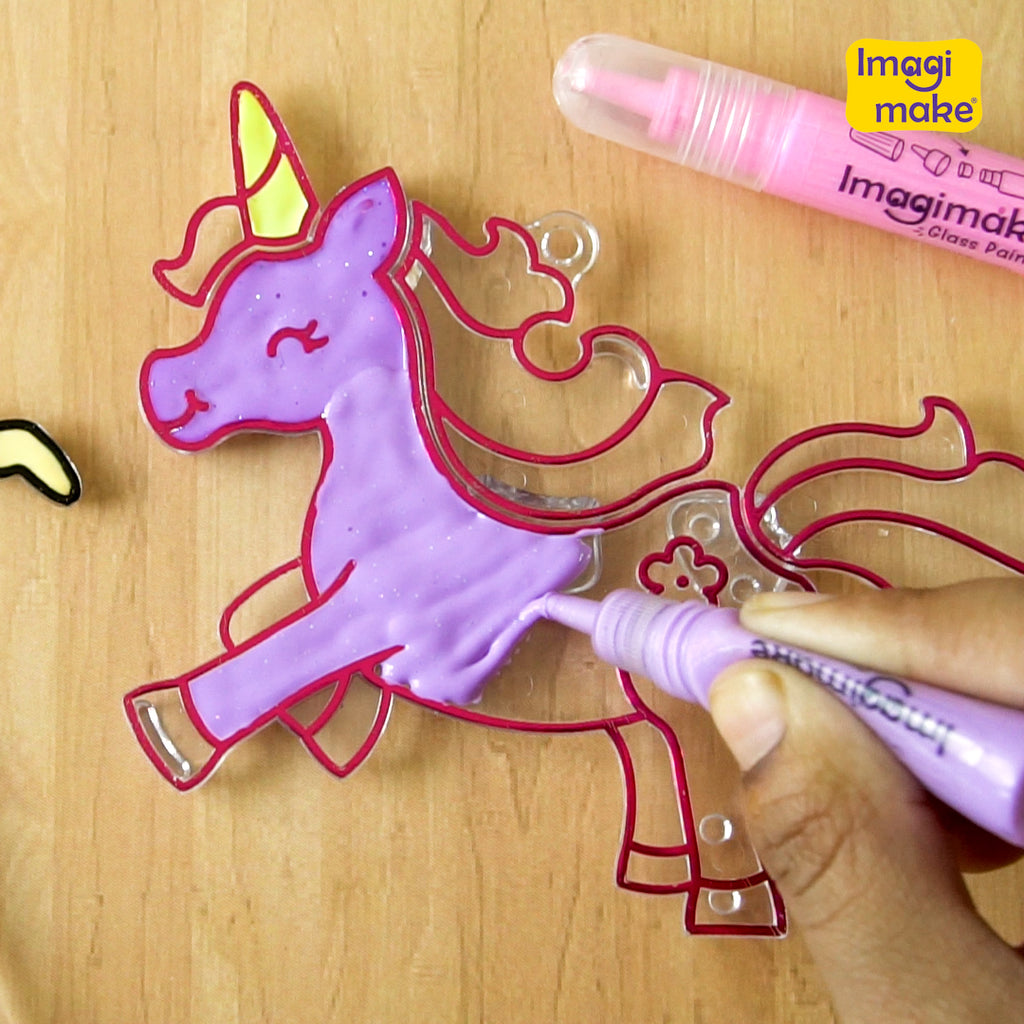 Imagimake Window Art Princess & Unicorn