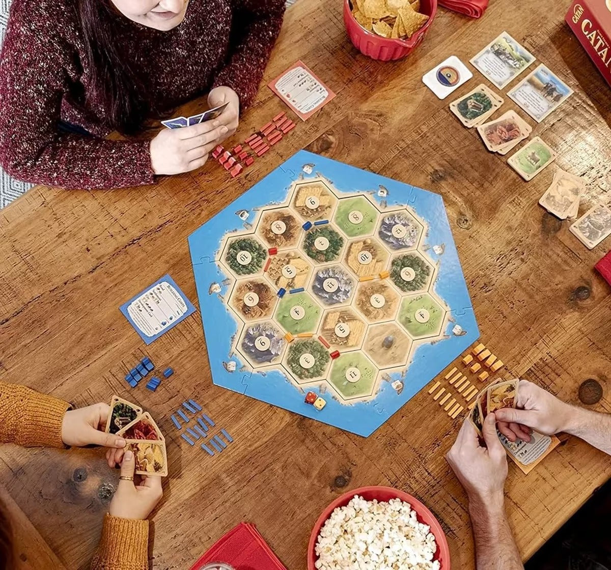Funskool Catan Cardboard Mayfair Games 5th Edition Board Game, 3-4 Players, 10Y+