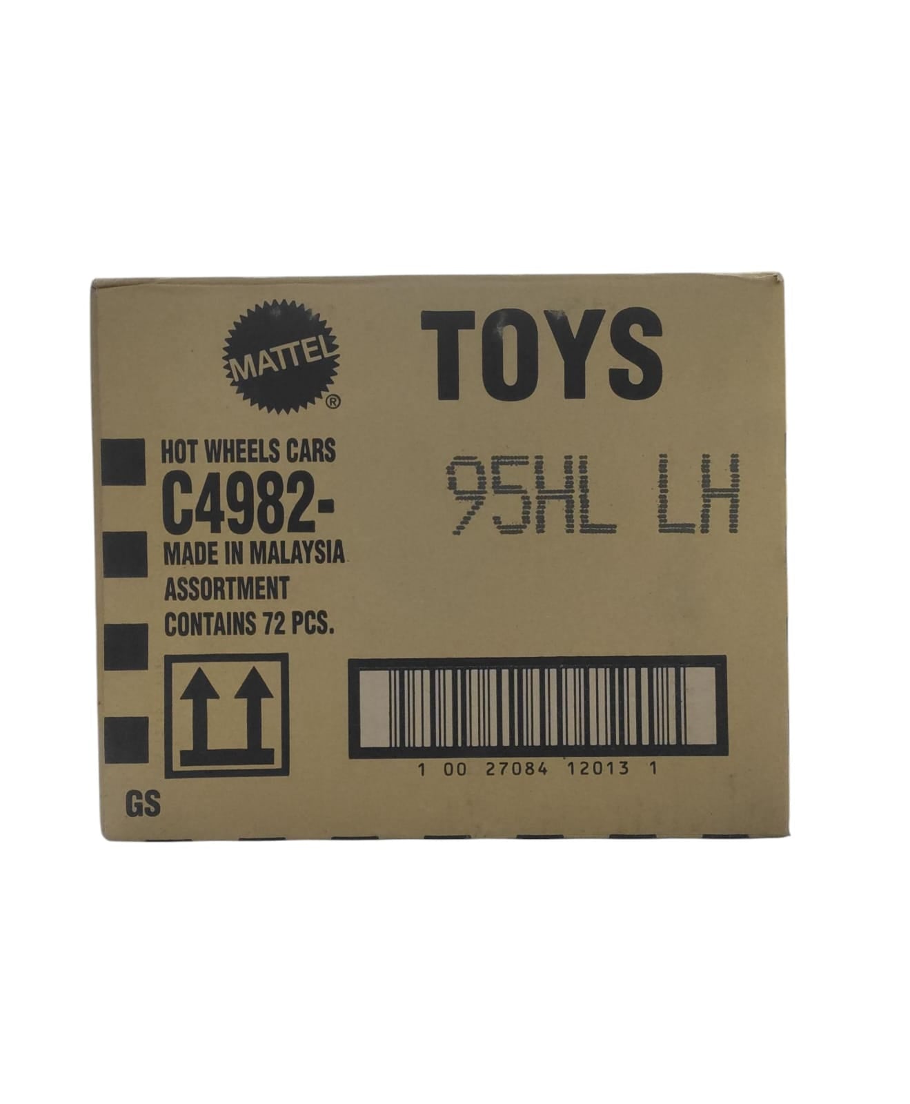 Hot Wheels 1:64 Scale L Case Full 72pcs Car
