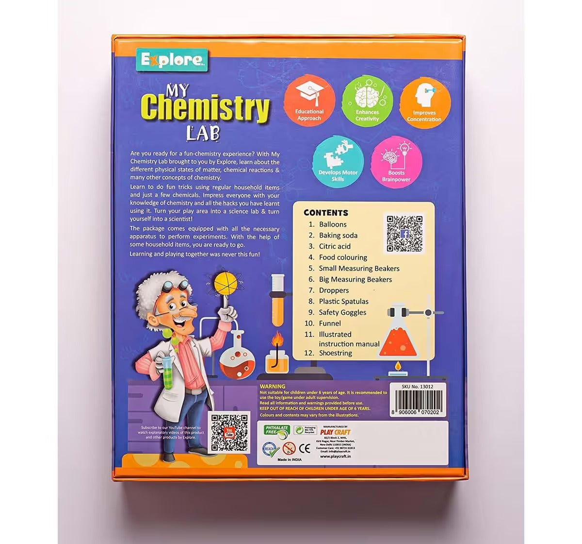 Explore - My Chemistry Lab Science Kits