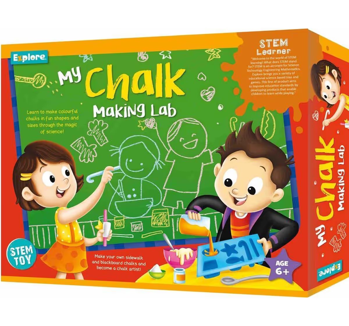 Explore My Chalk Making Lab Science Kits