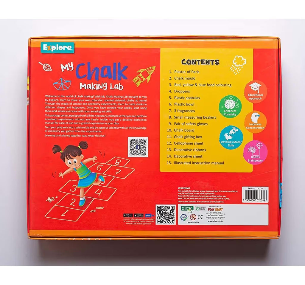 Explore My Chalk Making Lab Science Kits