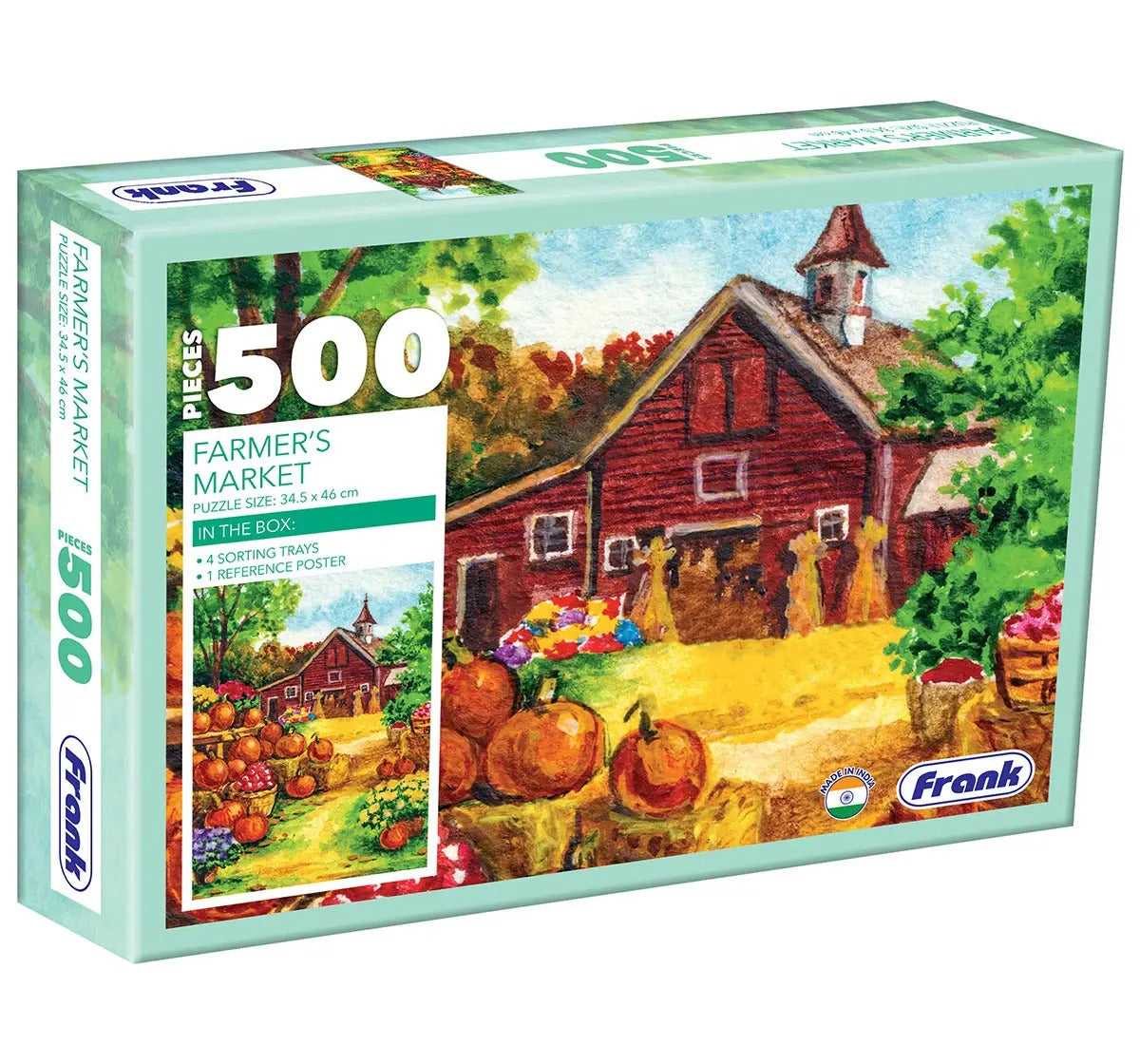 Frank Farmer’s Market, 500 Pieces Jigsaw Puzzle
