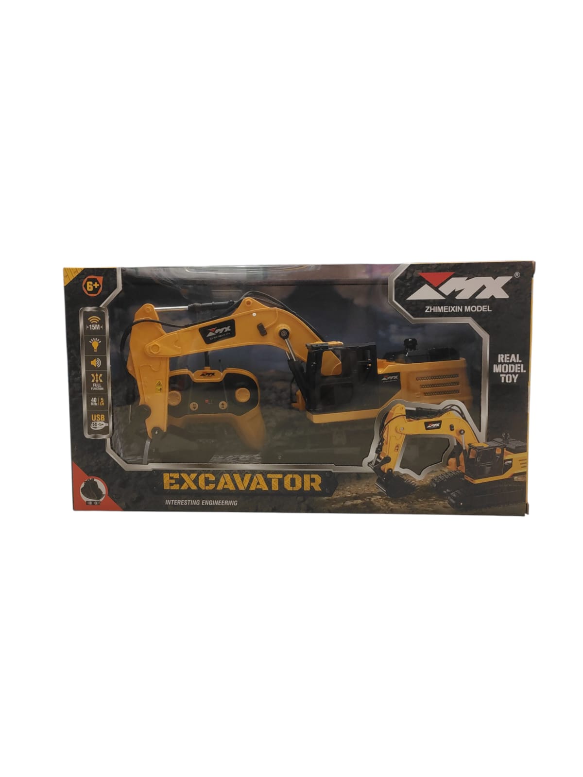 Rainbow Toys Remote Control Excavator