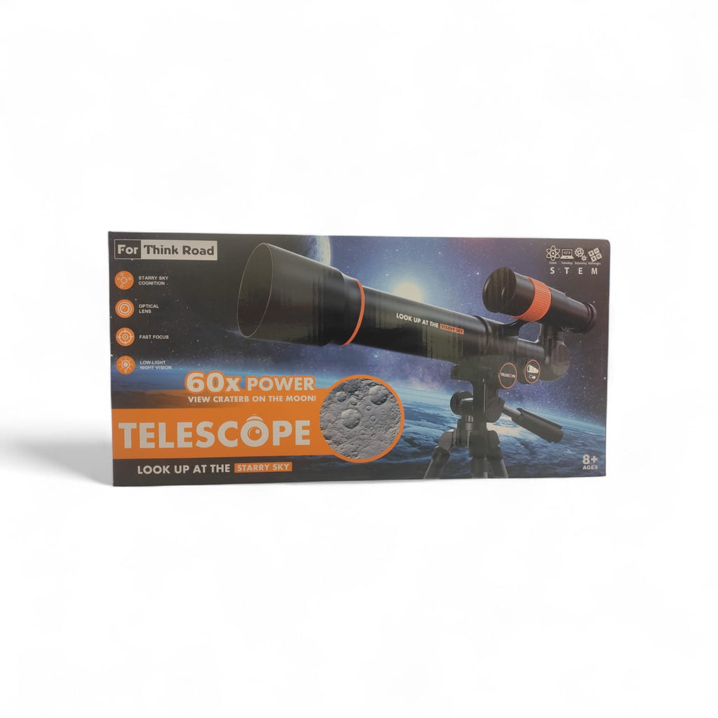 Rainbow Toys 60X Power Telescope For Think Road