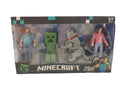 Rainbow Toys MIndcraft Figure Pack of 4pc 4inches