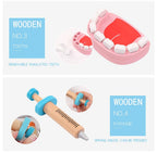 Rainbow Toys Wooden Doctor Dentist Play and Patend Set (Dentist Doctor + Bag)