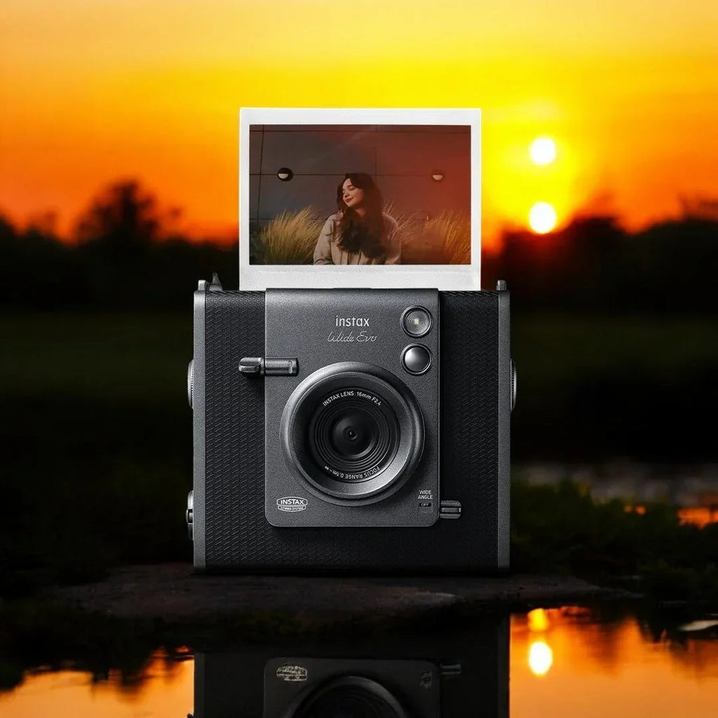 Instax WIDE Evo Premium Edition – Hybrid Instant Camera