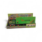 Rainbow Toys Super Large Foldable Train Car Storage Track Set with 8 Mini Diecast Cars