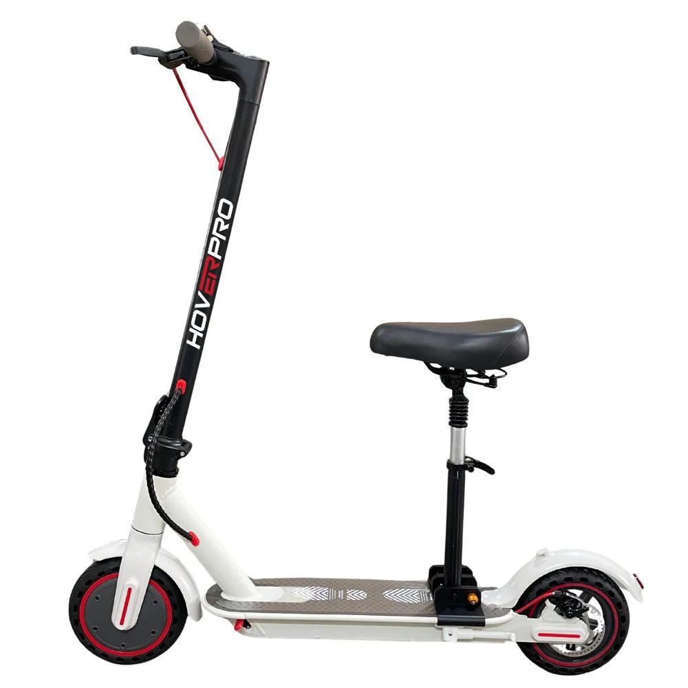 Hoverpro X1 Foldable Electric Scooter with Disc Brake (White)