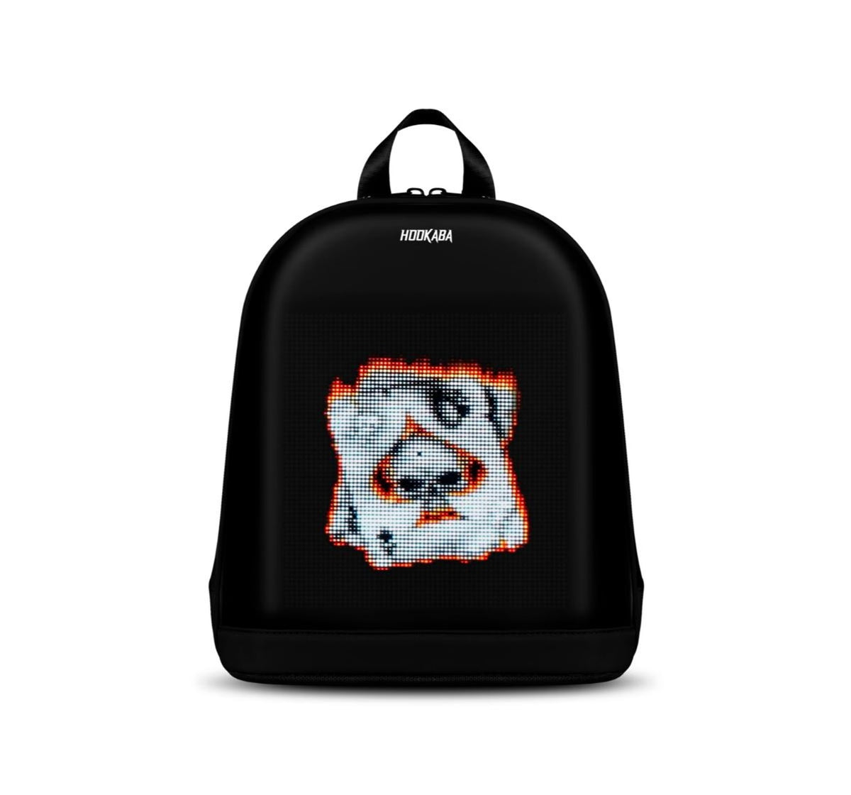 Hookaba Bold Bling Black LED Backpack 8L – Bluetooth Smart Backpack