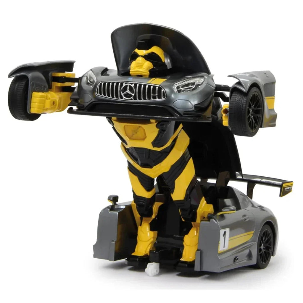 RASTAR Transformable RC Robot Car Toy 1:14 Scale Remote Control Transforming Vehicle Kids Toy Car