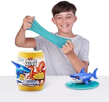 ZURU Robo Alive Deep Sea Monster Surprise Barrel Toy