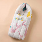 StarAndDaisy 3-in-1 Baby Sleeping Bag, Lounger & Baby Bed – 0–6 Months, Ocean Print