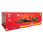 Bburago 1/24 Scale 2024 Ferrari SF-24 #16 Charles Leclerc Formula 1 Car Model with Driver