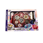 Beyblade  4 Tops Battle Set Metal Fusion Spinning Tops Kit
