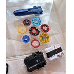 Beyblade  4 Tops Battle Set Metal Fusion Spinning Tops Kit