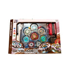 Beyblade  4 Tops Battle Set Metal Fusion Spinning Tops Kit
