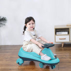 R For Rabbit Iya Drift Swing Car Led Wheels Sky Blue