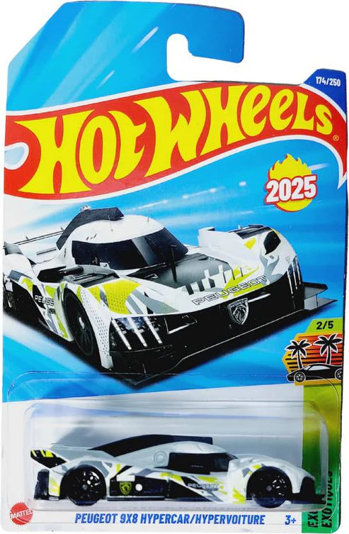 Hot Wheels Car Peugeot 9x8 Hypercar/hypervoiture Car +Rs 200 Gift Voucher (Bundle)