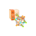 Curious Cub Geometric Wooden Rattle Toy - Baby Rattle for 0-12 Months