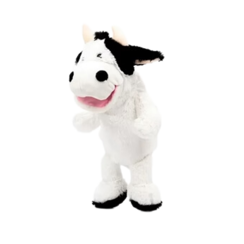 Pugs At Play Cow Talking Hand Puppet